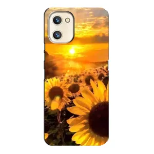 Чохол з Квітами для Umidigi A13s (поле соняшників)