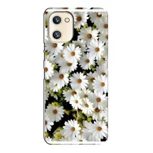 Чехол с ромашками на Umidigi A13s (Рамка в ромашках)