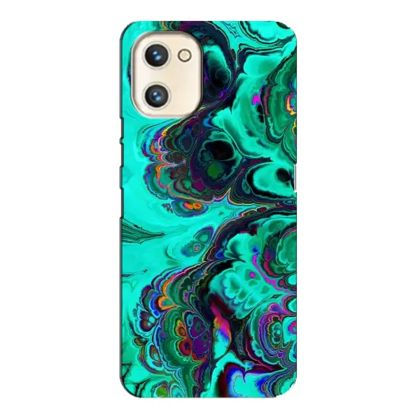 Чехол с рисунком «Салатный мрамор» для UMIDIGI A13s Чехол с рисунком «Салатный мрамор» для UMIDIGI A13s