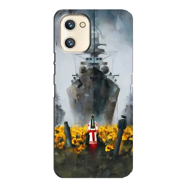 Чехол с рисунком «Смелость» для UMIDIGI A13s Чехол с рисунком «Смелость» для UMIDIGI A13s