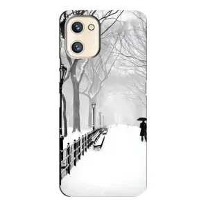 Чехлы на Новый Год Umidigi A13s (Снегом замело)