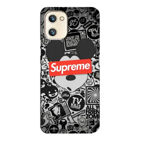 Чехол с рисунком «Supreme Маус» для UMIDIGI A13s
