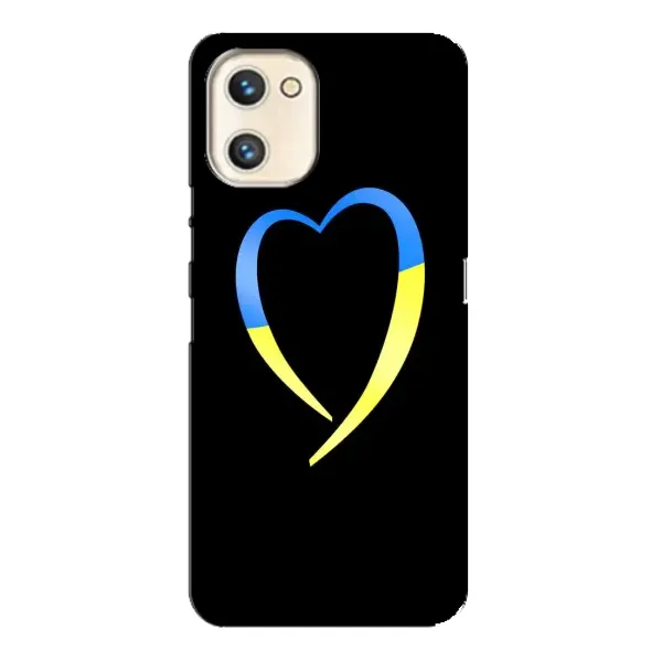 Чехол с рисунком «Украинское сердце» для UMIDIGI A13s Чехол с рисунком «Украинское сердце» для UMIDIGI A13s