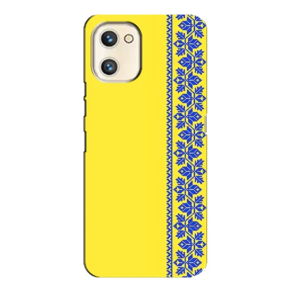Чехол с рисунком «Вышиванка на желтом» для UMIDIGI A13s Чехол с рисунком «Вышиванка на желтом» для UMIDIGI A13s