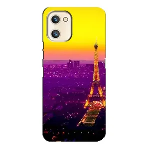 Чохол Ейфелева Вежа на Umidigi A13s (Яскрава башня)