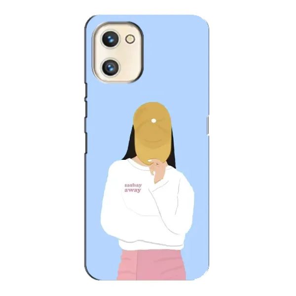 Чехол с рисунком «Желтая кепка» для UMIDIGI A13s Чехол с рисунком «Желтая кепка» для UMIDIGI A13s