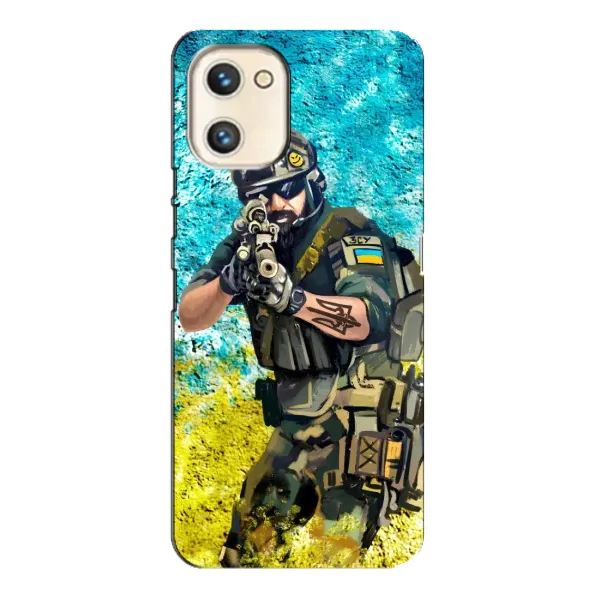 Чехол с рисунком «ЗСУ Воин» для UMIDIGI A13s Чехол с рисунком «ЗСУ Воин» для UMIDIGI A13s