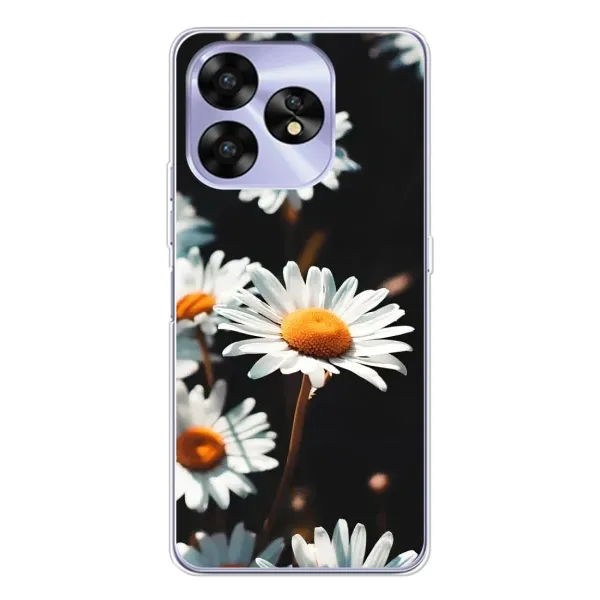 Чехол с рисунком «Белые ромашки» для UMIDIGI A15 Чехол с рисунком «Белые ромашки» для UMIDIGI A15