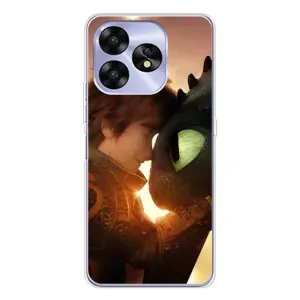 Чехол дракон Беззубик для UMIDIGI A15 (Беззубик и Иккинг)