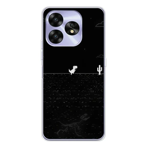 Чехол с рисунком «Динозаврик» для UMIDIGI A15 Чехол с рисунком «Динозаврик» для UMIDIGI A15