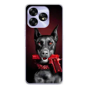 Чохол ДОБЕРМАН для UMIDIGI A15 (Доберман злий)