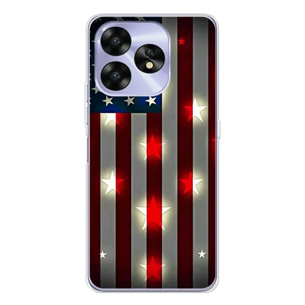 Чехол с рисунком «Флаг США 2» для UMIDIGI A15 Чехол с рисунком «Флаг США 2» для UMIDIGI A15