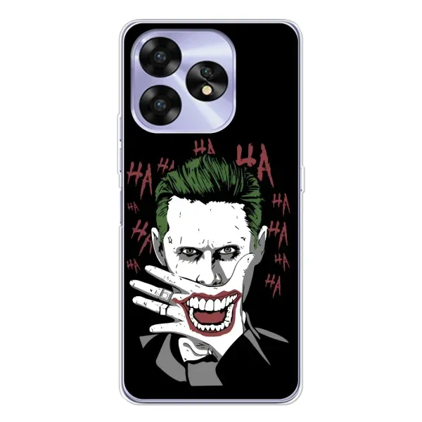 Чехол с рисунком «Hahaha» для UMIDIGI A15