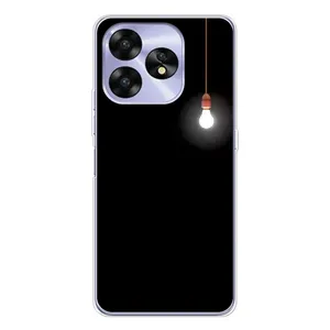 Чохол з картинками на чорному фоні для UMIDIGI A15 (Лампочка)