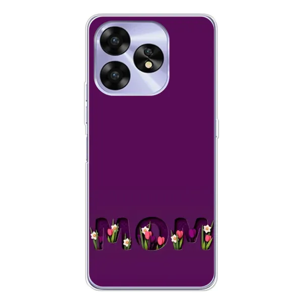 Чехол с рисунком «Мама с цветами» для UMIDIGI A15 Чехол с рисунком «Мама с цветами» для UMIDIGI A15