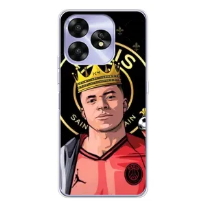 Чехол (TPU) с Футболистом на UMIDIGI A15 (Mbappe King)