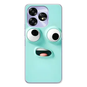 Чохли (ТПУ) (смішні стікери) для UMIDIGI A15 (Кумедне м'ятне обличчя)