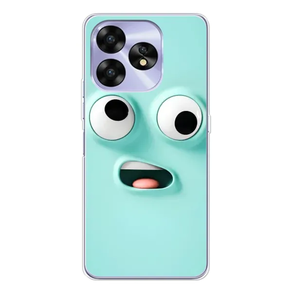 Чехол с рисунком «Забавное мятное лицо» для UMIDIGI A15 Чехол с рисунком «Забавное мятное лицо» для UMIDIGI A15