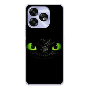 Чехол дракон Беззубик для UMIDIGI A15 (Глаза Беззубика)
