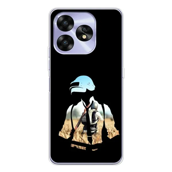 Чехол с рисунком «Пубг мен» для UMIDIGI A15