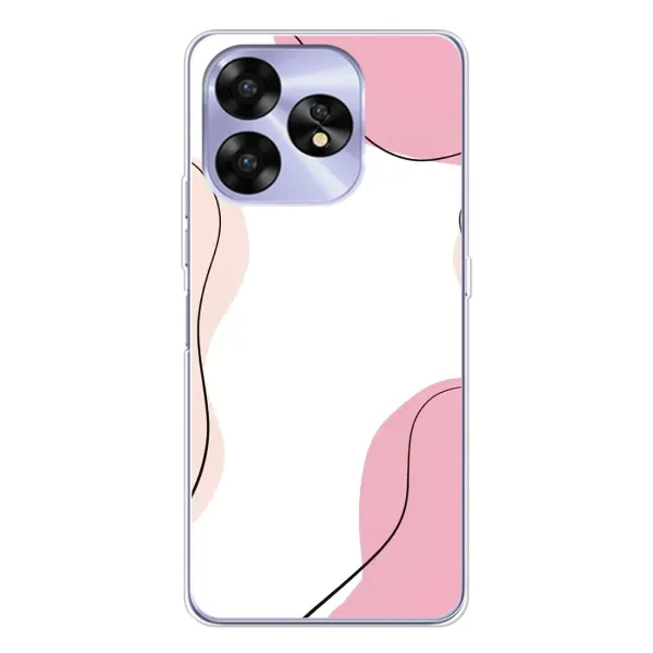 Чехол с рисунком «Розовый фон» для UMIDIGI A15 Чехол с рисунком «Розовый фон» для UMIDIGI A15