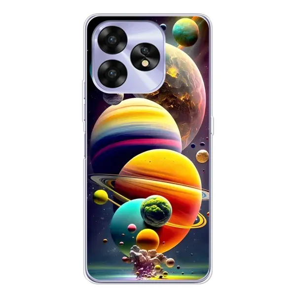 Чехол с рисунком «Солнечна система» для UMIDIGI A15 Чехол с рисунком «Солнечна система» для UMIDIGI A15