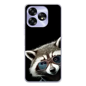 Силіконовий Чохол з Энотами на UMIDIGI A15 (Стильний Єнот)