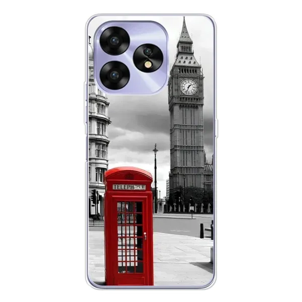 Чехол с рисунком «TELEPHONE» для UMIDIGI A15