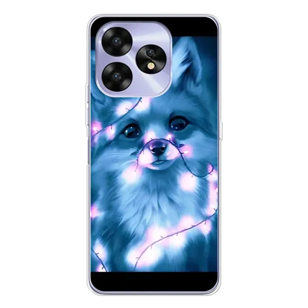 Чехол с рисунком «Яркая Лиса» для UMIDIGI A15 Чехол с рисунком «Яркая Лиса» для UMIDIGI A15