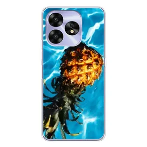 Чехол с изображением вкусной еды для UMIDIGI A15C (Ананас)