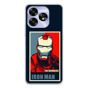 Чехол Супергерой Железный человек на UMIDIGI A15C (Art Iron man)