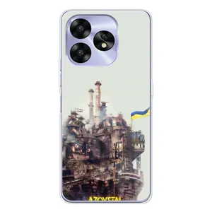 Чехлы на военную тематику для UMIDIGI A15C (Азовсталь)