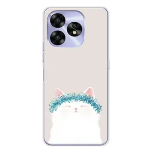 Чохол на тематику: Коти для UMIDIGI A15C (Білий котик)
