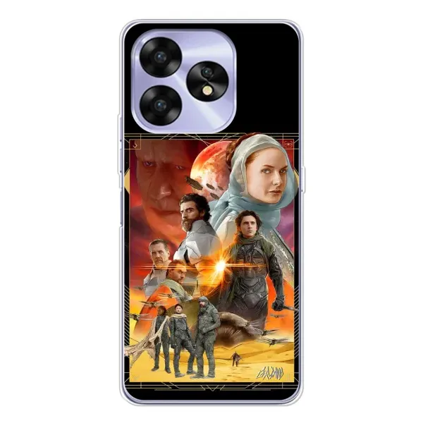 Чехол с рисунком «Д Ю Н А» для UMIDIGI A15C