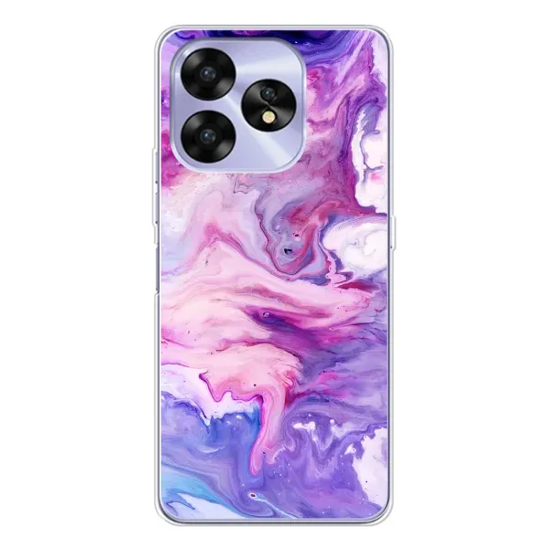 Чехол с рисунком «Фиолетовый мрамор» для UMIDIGI A15C Чехол с рисунком «Фиолетовый мрамор» для UMIDIGI A15C