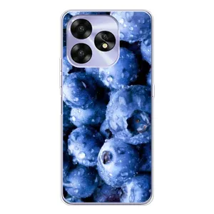 Чехол с изображением вкусной еды для UMIDIGI A15C (Голубика)