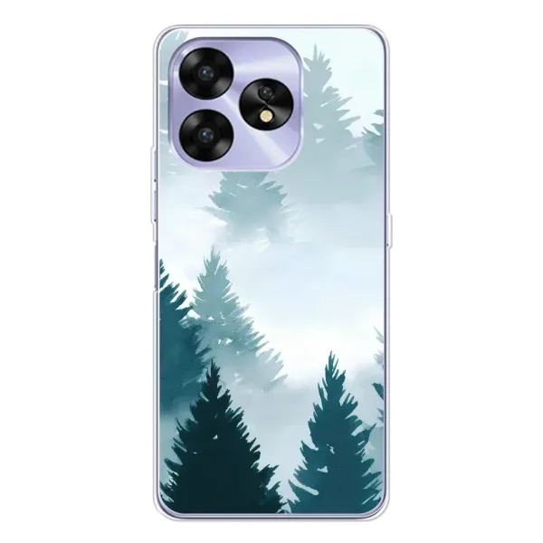 Чехол с рисунком «Горный лес» для UMIDIGI A15C Чехол с рисунком «Горный лес» для UMIDIGI A15C