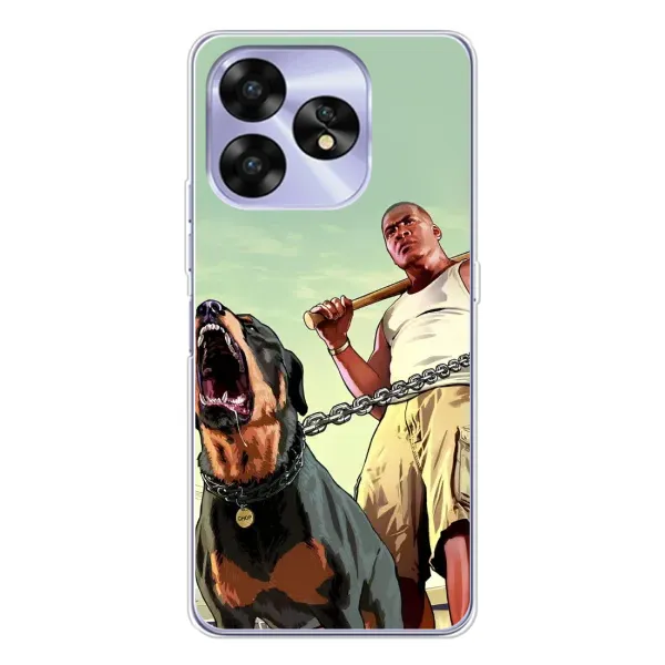 Чехол с рисунком «GTA» для UMIDIGI A15C Чехол с рисунком «GTA» для UMIDIGI A15C
