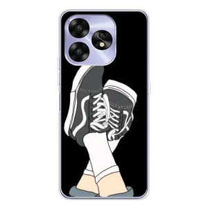 Чехол с Прикольным принтом на UMIDIGI A15C (Кеды)