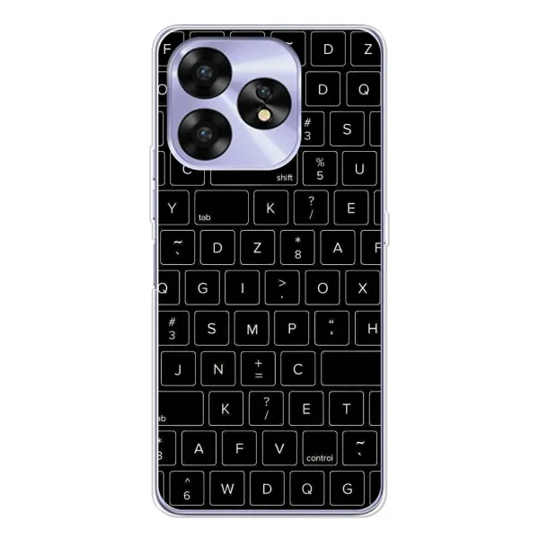 Чехол с рисунком «Клавиатура» для UMIDIGI A15C Чехол с рисунком «Клавиатура» для UMIDIGI A15C