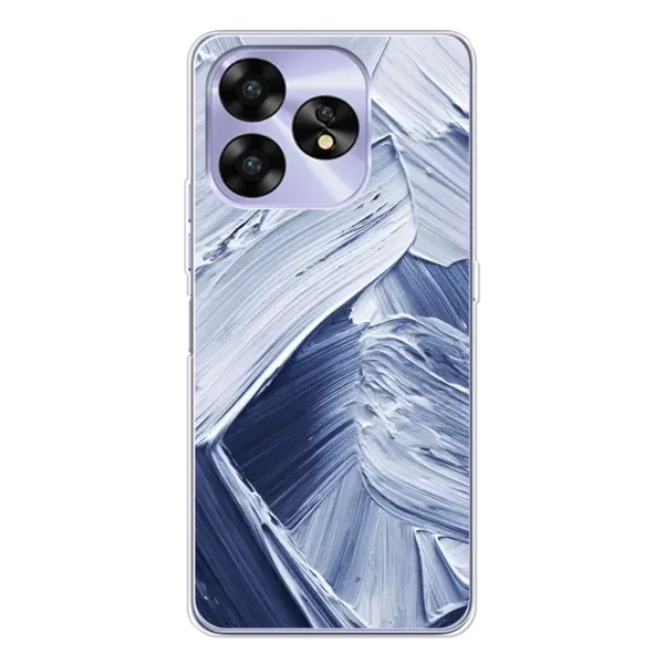 Чехол с рисунком «Краски мазки» для UMIDIGI A15C