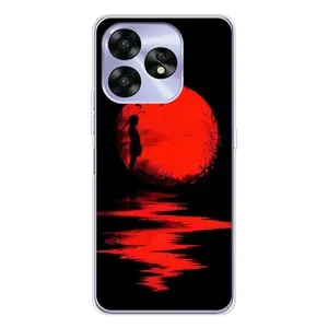 Літній Чохол на UMIDIGI A15C (Червоний Захід сонця)