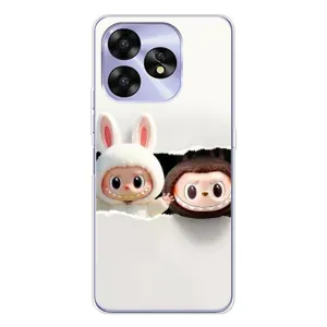 Чехол с принтом Лабубу для UMIDIGI A15C (Фигурки Labubu)