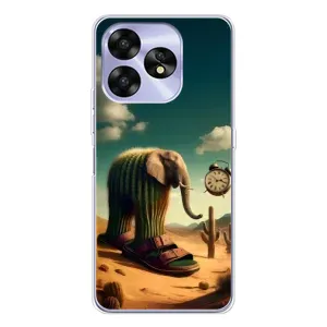 Чехол с мемами тралалело тралала для UMIDIGI A15C (Лирили ларила)