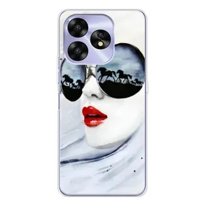 Чехол с картинкой Модные Девчонки UMIDIGI A15C (Любительница коней)