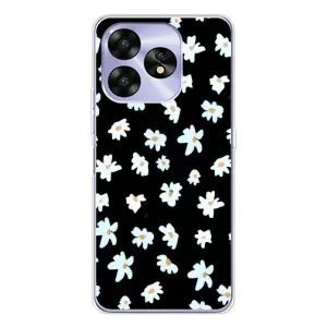 Чехол с ромашками на UMIDIGI A15C (Маленькие ромашки)