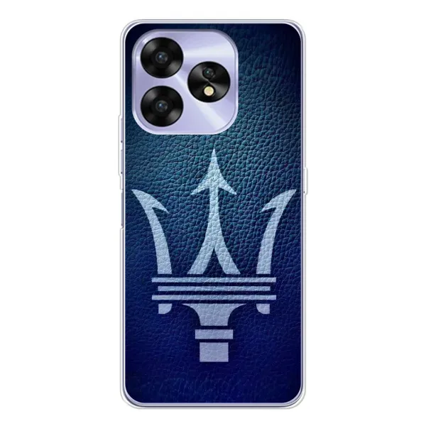 Чехол с рисунком «Лого Maserati» для UMIDIGI A15C Чехол с рисунком «Лого Maserati» для UMIDIGI A15C