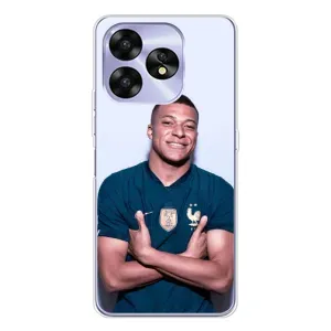 Чехол (TPU) с Футболистом на UMIDIGI A15C (Мбаппешичка)
