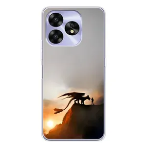 Чехол дракон Беззубик для UMIDIGI A15C (Мультиик Беззубик)