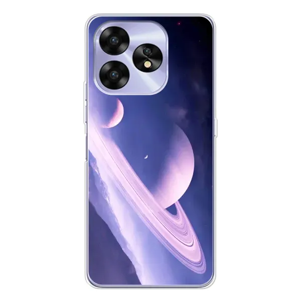 Чехол с рисунком «Планета в космосе» для UMIDIGI A15C